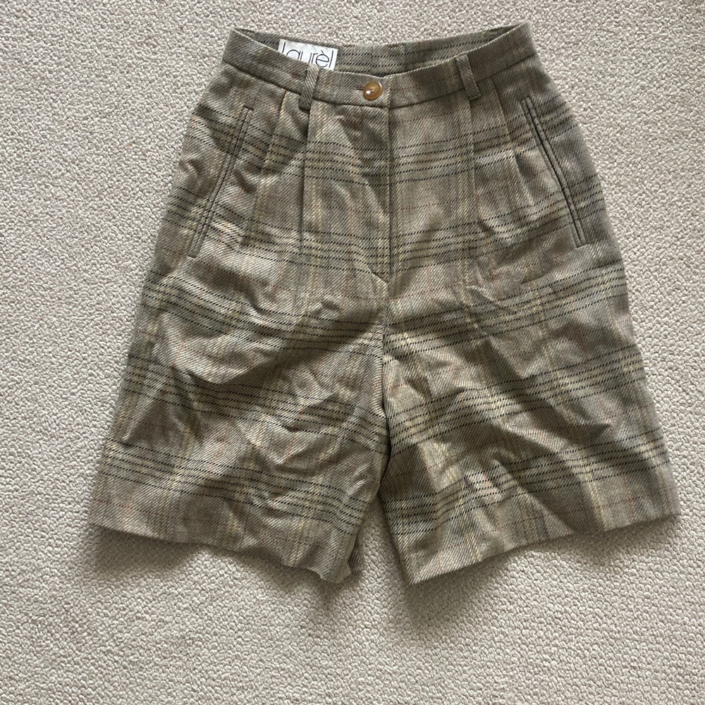Vintage wool Bermuda shorts